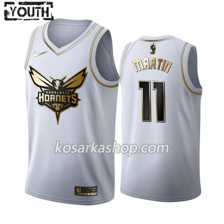 Dres Charlotte Hornets Cody Martin 11 Nike 2019-20 Bijela Golden Edition Swingman - Dječji
